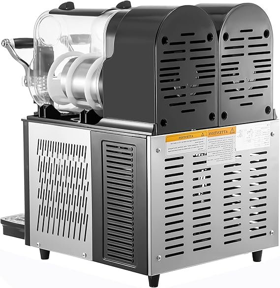 Máquina de granizados comercial de acero inoxidable de 700 W y dispensador eléctrico de bebidas de 9 L - Opiniones y características del producto