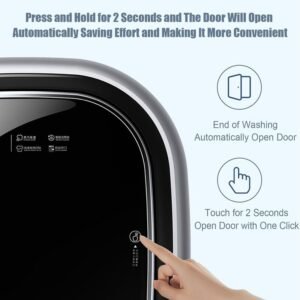 Lavadora automática y Secadora giratoria de Pared BLOSSS: Opiniones y Características