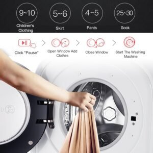 Secadora de ropa eléctrica de pared, con capacidad de 3 kg y temperatura de 95°C - Opiniones y características.