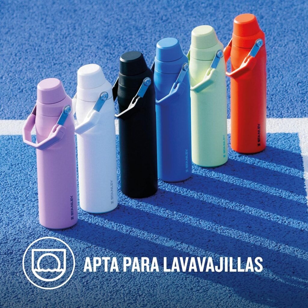 STANLEY Cantimplora Aerolight IceFlow Fast Flow 0.6L - Conserva el Frío 10 Horas, la mejor opción para mantener tus bebidas frías por más tiempo. ¡Hazte con la tuya ahora!