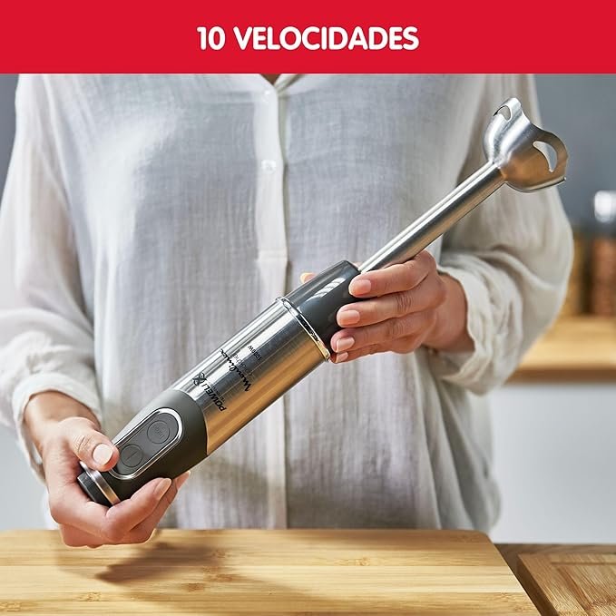 Batidora de Mano Moulinex QuickChef DD6578 de 1000 W – Opiniones y 10 Velocidades