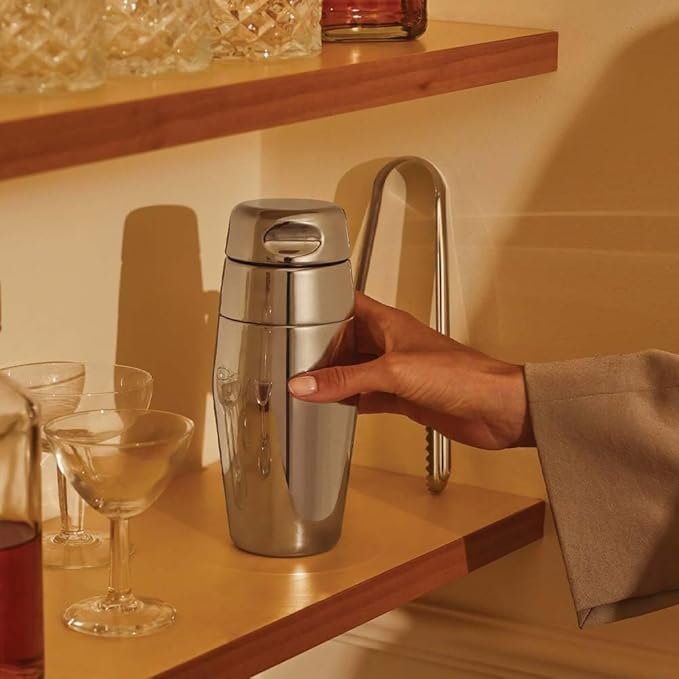 Opiniones Alessi - Coctelera de acero inoxidable 18/10.