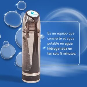 Opiniones OzoNoHogar - Botella Hidrogenizadora de Agua - Generadora de HidrogeNoen Solo 6 Minutos - Imagen del producto.