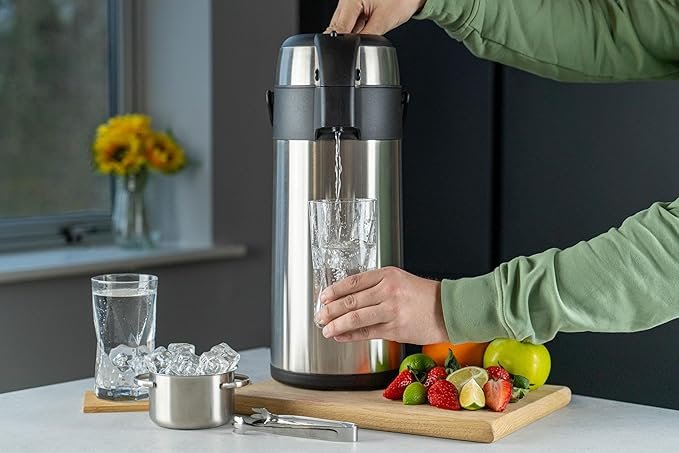 Opiniones Pioneer Flasks Airpot - Termo Dispensador de Metal - ¡Descubre por qué es el mejor del mercado!