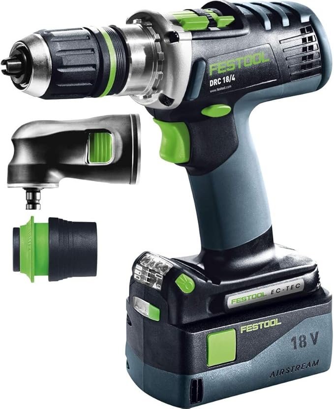 Opiniones Festool 576460 DRC - Taladro atornillador (18 V, 5,2 y 4 Ah, iones de litio) - Producto de alta calidad para tus proyectos de bricolaje. ¡Descubre por qué es el preferido de los profesionales!
