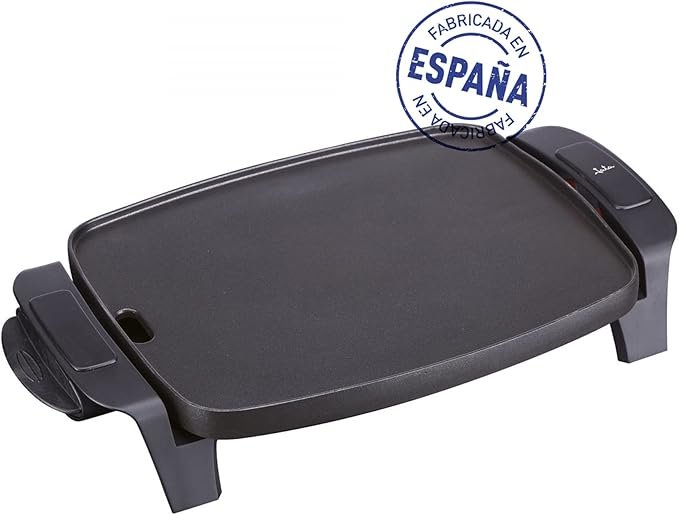 Jata GR205 Plancha de Asar, Antiadherente, Resistente al rayado, 1000W, Medidas 28 x 22 cm, Fabricada en España - Opiniones y Características - Compra Ahora!