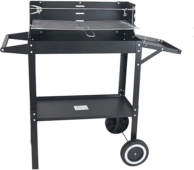 Barbacoa carbón portátil DECODEKO - Parrilla resistente al calor y regulable. Ideal para uso en exteriores. ¡Descubre la mejor manera de disfrutar tus comidas al aire libre con nuestra parrilla de carbón portátil!