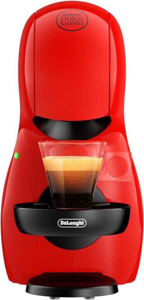 NESCAFE? DOLCE GUSTO Dolce Gusto Piccolo XS EDG210.R Cafetera de cápsulas, 15 Bares de presión en acción.