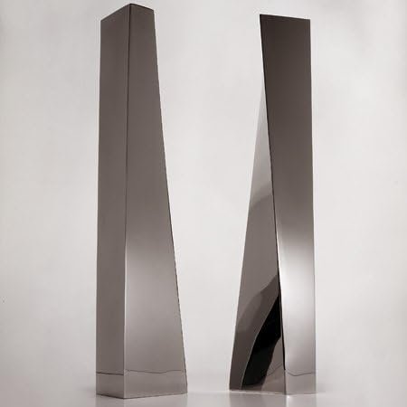 Florero de diseño Alessi Crevasse ZH01 en acero inoxidable pulido - Opiniones, precio y características