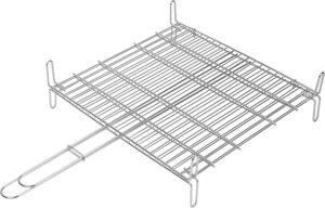 Opiniones Sauvic 02682 - Parrilla Doble Inoxidable, 18/8, 35 x 40 cm - Producto de alta calidad para tus parrilladas - Disfruta de asados perfectos con esta parrilla doble de acero inoxidable. ¡Aprovecha ahora!