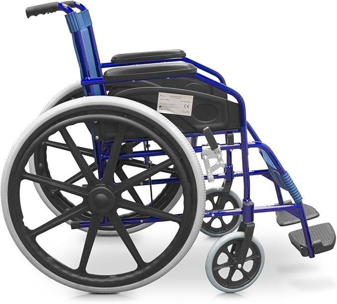 Silla de ruedas plegable QUIRUMED EASY ULTRALIGHT de aluminio - Ligera y compacta