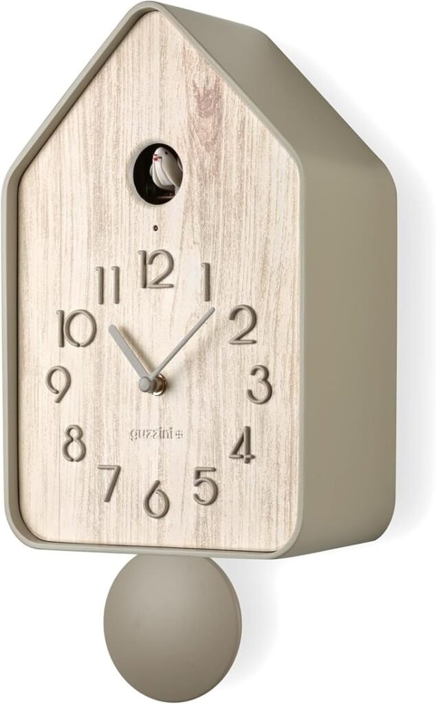 Opiniones Guzzini - QQ-UP Reloj de Pared con péndulo - Imagen del producto.