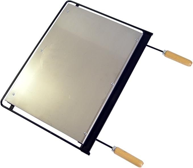 Plancha para barbacoa Imex El Zorro en acero inoxidable de 54 x 41 cm - Opiniones y características detalladas