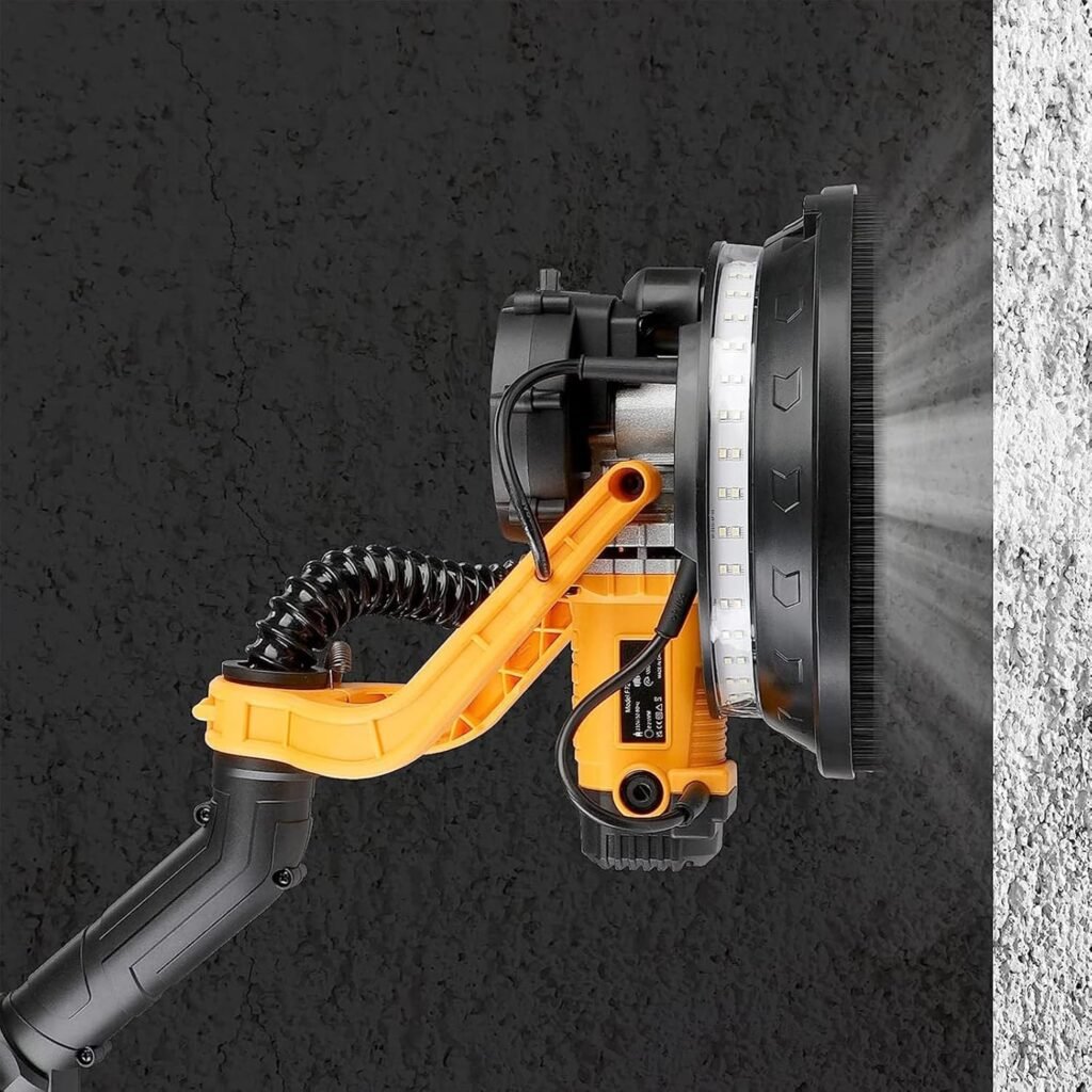 Lijadora para paneles de yeso con vacío y velocidad ajustable, opiniones y características - ¡Descúbrelo aquí!