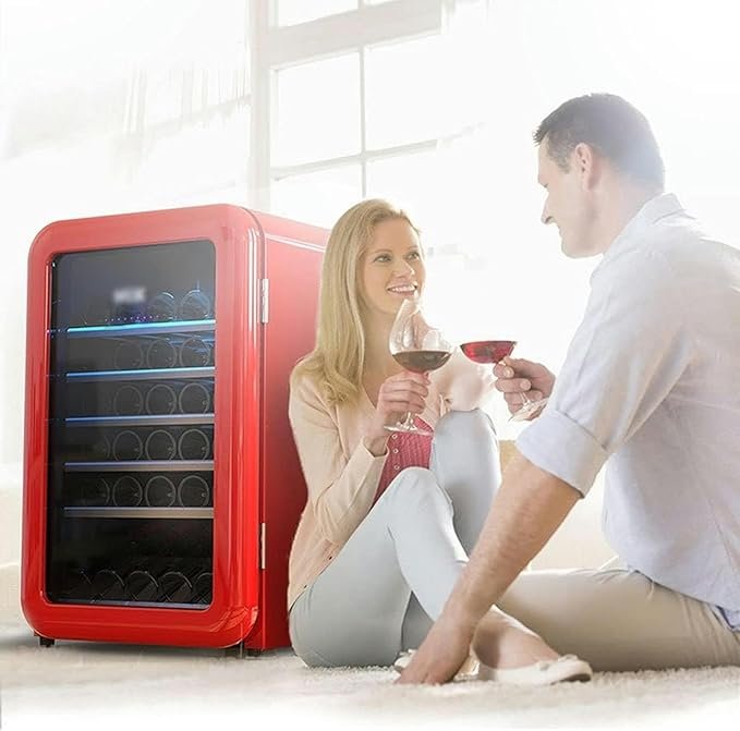 Bodegas Gabinete de Vino de Temperatura Constante, refrigerador pequeño de 115 litros, Mini refrigerador de 4 ? -22 ? - Opiniones QPZMALSKY