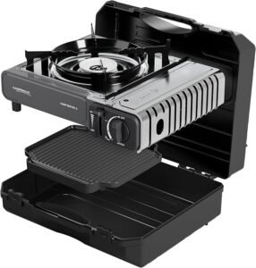 Opiniones Campingaz Camp Bistro 3 Combo Hornillo y Plancha | Hornillo Camping de 1 Quemador | 2200 vatios | Cocina portátil compacta para Exteriores - Compra ahora y disfruta de la mejor cocina en tus aventuras al aire libre. ¡No te quedes sin el tuyo! ??? #Campingaz #HornilloCamping #CocinaPortatil #Exteriores
