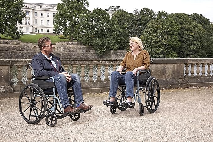 Silla de ruedas autopropulsada estándar Days Escape Lite - Color Rojo Rubí