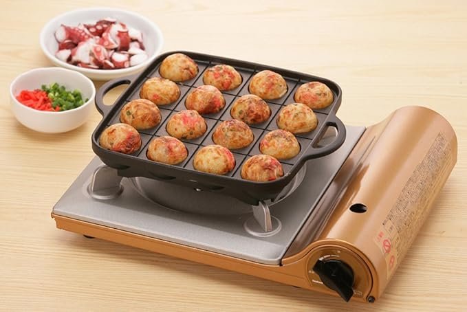 Iwatani Takoyaki - Sartén para parrilla, tamaño mediano - Opiniones y precio