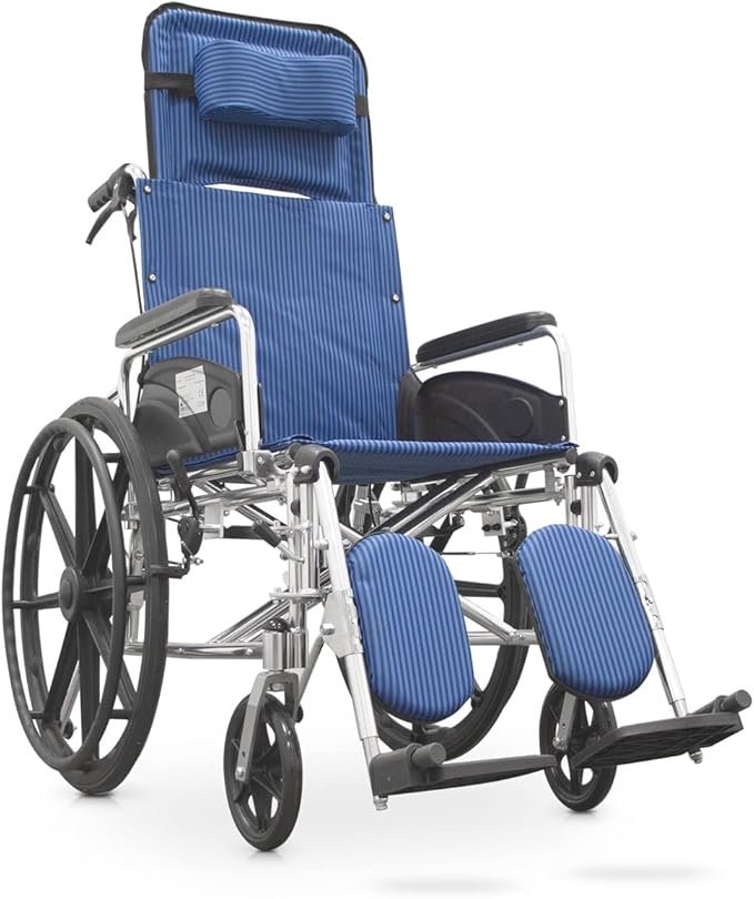 Opiniones QUIRUMED Silla de ruedas de aluminio con reposacabezas y reposapiés elevable, Plegable, Ligera, Para minusválidos, Para personas mayores - Descubre la mejor silla de ruedas de aluminio en QUIRUMED. Plegable, ligera y con reposacabezas y reposapiés elevable. Ideal para minusválidos y personas mayores. ¡Compra la tuya ahora!