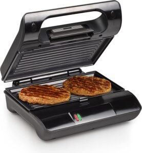 Parrilla compacta Princess 01.117000.01.001, ideal para almacenar fácilmente