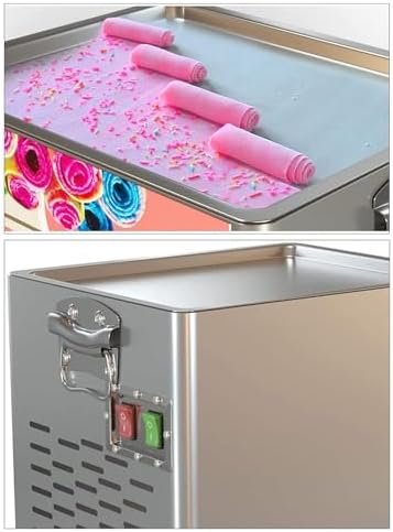 Máquina de helado frito - Haz helado frito en casa