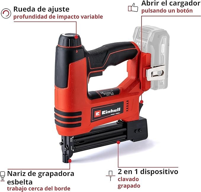 Opiniones Einhell Clavadora con batería TE-CN 18 Li-Solo Power X-Change - Reseñas y Valoraciones - Producto de Alta Calidad - Herramienta Inalámbrica Profesional - Compra Ahora.