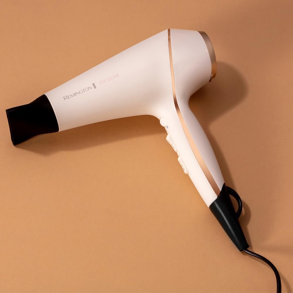 Opiniones y Reseñas del Secador de Pelo Remington PROluxe con Tecnología OPTIHeat e Iónico. ¡Descubre por qué es el favorito de los usuarios!