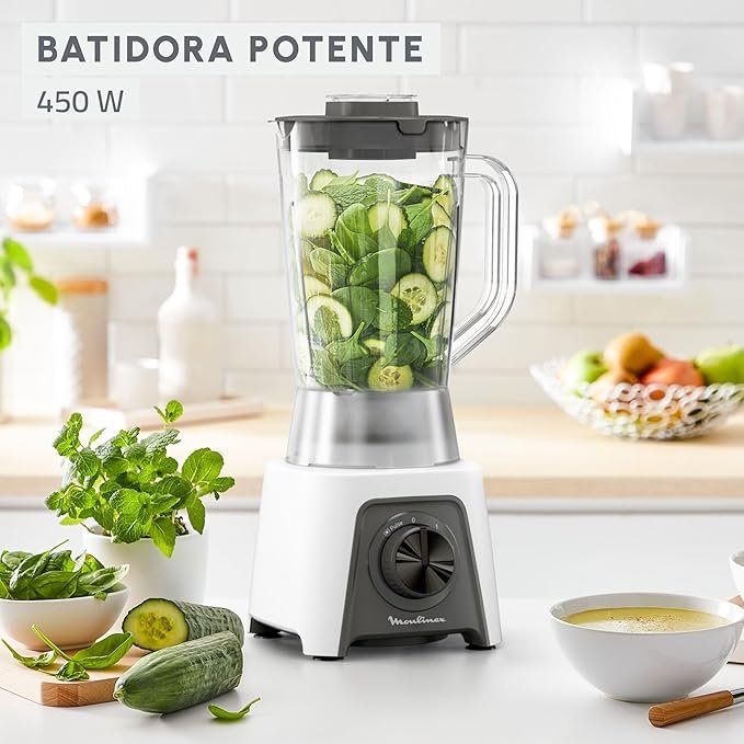 Opiniones Moulinex Blendeo+, Licuadora de Cocina, Capacidad de 1,5 L - Imagen del producto