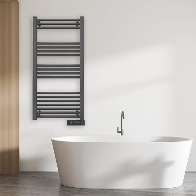 Opiniones Cecotec Radiador Toallero Eléctrico Bajo Consumo ReadyWarm 9200 Smart Towel Black. 750 W, Pantalla LED - Producto de calidad con tecnología avanzada para un consumo eficiente. ¡Aprovecha la oferta!