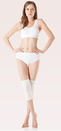 Opiniones CzSalus Oferta: 4 unidades de calentadores de rodilla elásticos con lana cálida Angora. ¡Compra ahora y mantén tus rodillas protegidas y calientes!