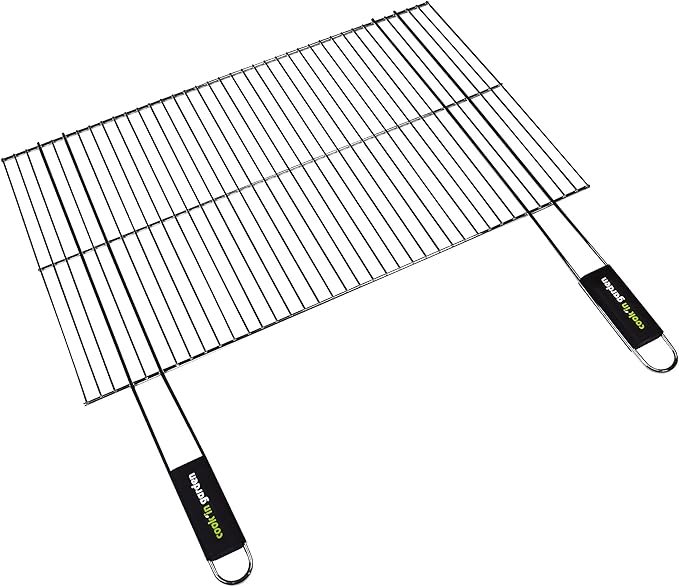 Rejilla cromada Cook'in Garden GR011 - 67 x 40 cm, cromada.