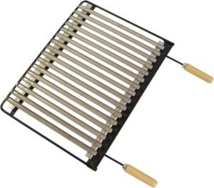 Opiniones IMEX EL ZORRO 71617 - Parrilla para Barbacoa de acero inoxidable Descubre la parrilla para barbacoa IMEX EL ZORRO 71617, fabricada en acero inoxidable con unas medidas de 68 x 41 cm. Ideal para disfrutar de deliciosas parrilladas en familia o con amigos. ¡Hazte con la tuya ahora!