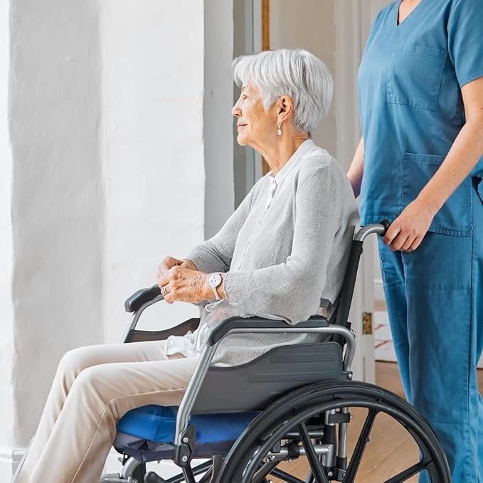 Cojín antiescaras Mobiclinic Pro Ares: Marca española, compresor regulable y alternancia celdas.