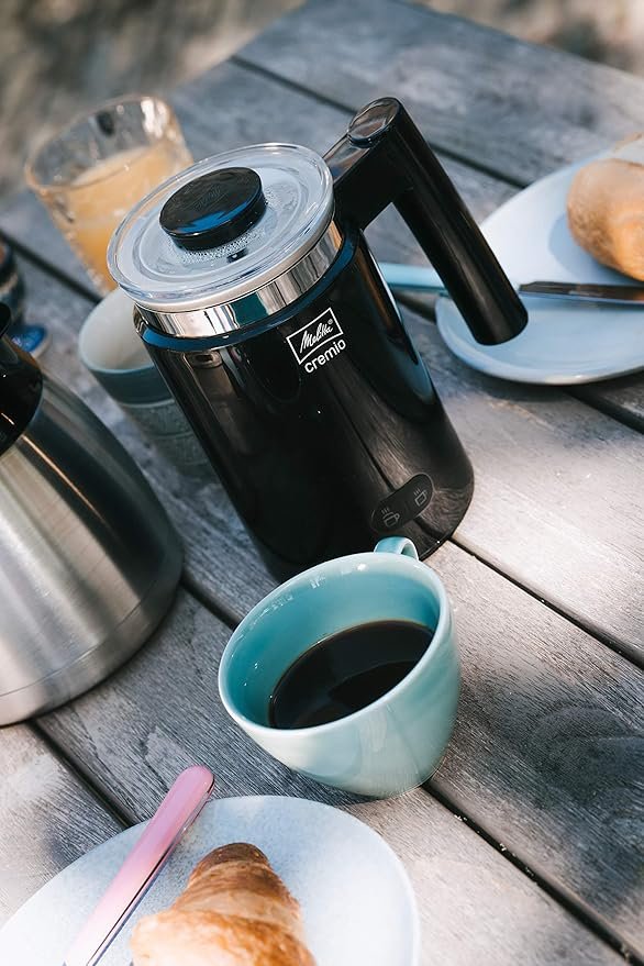 Opiniones Melitta Cremio II 1014-02 - Espumador de leche fría o caliente, calentador de leche para conseguir una espuma perfecta. Compra ahora y disfruta de espuma de leche perfecta en tus bebidas.