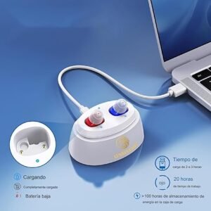 Mini Digital Amplificador Oculto En El Oído - Amplificadores Auditivos Recargables con Sonido Claro - Opiniones y Reseñas Actualizadas