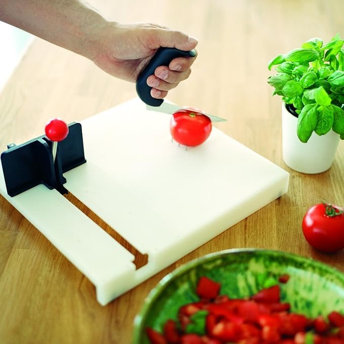 Tabla con ayudas para cortar alimentos ETAC - Opiniones y reseñas de clientes - Multicolor