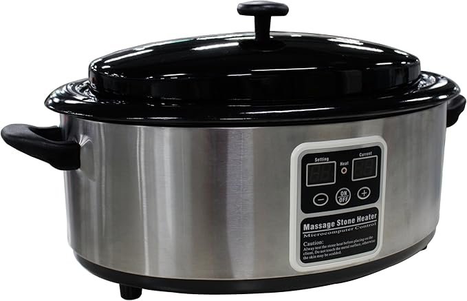 Opiniones Master Massage - Calentador de piedras calientes (tamaño pequeño, aprox. 6 litros, para el tratamiento del calor) - Producto de calidad para terapias de spa y relajación.