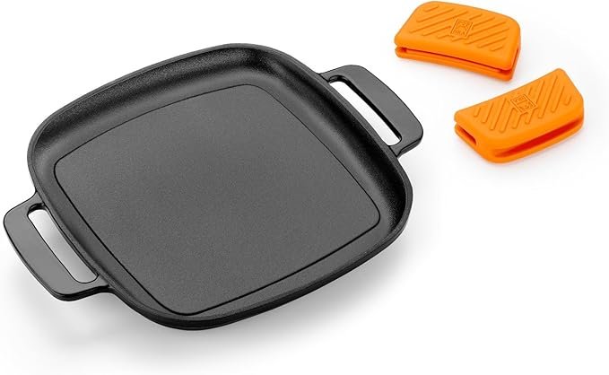 Opiniones BRA Efficient Iron Parrilla Cuadrada, Fabricada En Hierro Fundido ESM, Gris - Imagen del producto