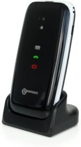 Teléfono Móvil Clamshell 4G Geemarc CL8700 Amplificado con Botones Grandes para Personas Mayores y con Discapacidad Auditiva - Opiniones y Funciones SOS
