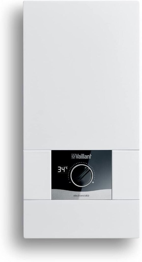 Calentador de agua Vaillant VED E 18/8: opiniones y características - Potencia de 18 kW, resistente a la presión, 400 V. ¡Consigue una temperatura de salida precisa y regulable sin niveles!