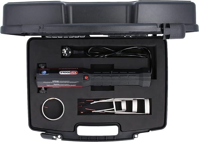 Juego de pistolas calentadoras de inducción KS Tools 500.8480 - ¡La mejor opción para tu taller!