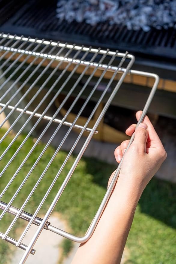 Opiniones Sauvic Papillon 8160400 - Parrilla Barbacoa Zincada Extensible 600x400 mm - Compra online la mejor parrilla para barbacoa Sauvic Papillon 8160400, zincada y extensible 600x400 mm. ¡Aprovecha las opiniones de clientes satisfechos!