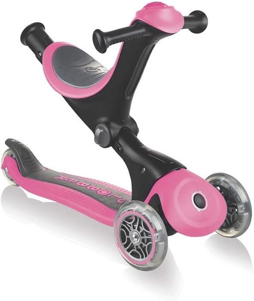 Opiniones Globber Trottinette Évolutive 3 Roues Modele Go Up Deluxe Pliable Patinete Plegable escalable, Juventud Unisex - Patinete plegable escalable Go Up Deluxe de Globber, ideal para jóvenes unisex. ¡Descubre por qué es el favorito de todos!