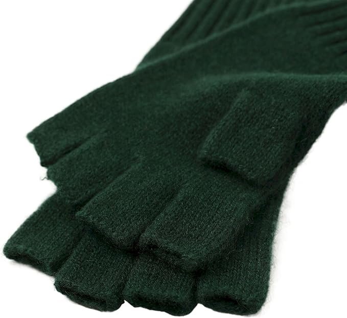 Guantes de medio-dedo de lana de cachemira Prettystern suaves y cálidos - Opiniones - Producto de calidad con estilo y confort - Compra en línea tus guantes ideales.