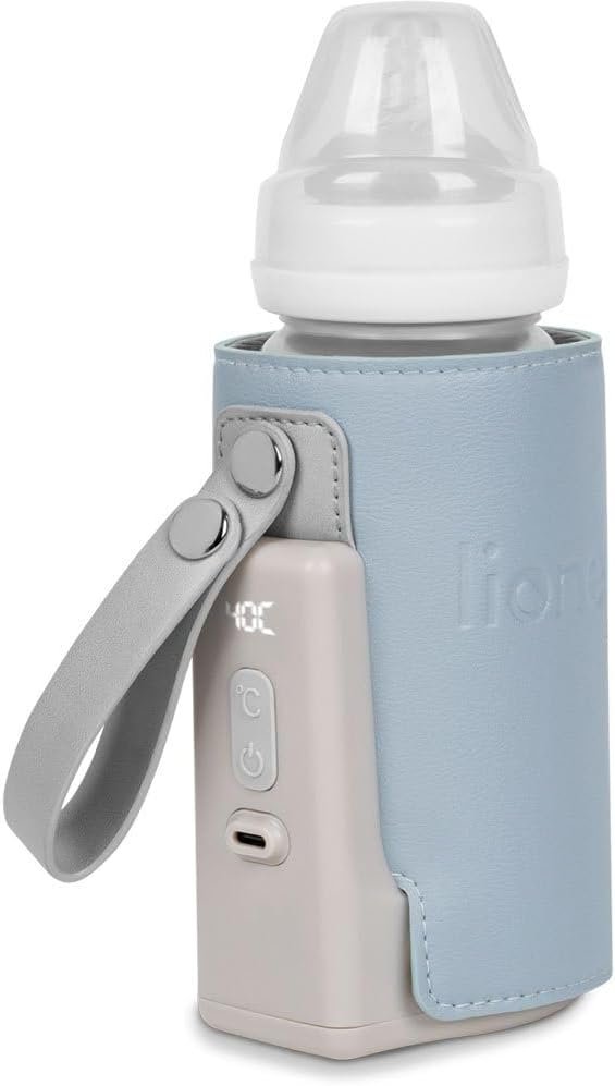 Opiniones LIONELO Thermup Go Plus Calientabiberones Portátil: mantén los líquidos calientes con 5 temperaturas de funcionamiento de 38 a 50 °C. ¡Descubre la solución perfecta para mantener tu bebida lista en cualquier momento!