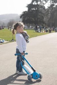 Globber GO•UP Deluxe – Patinete evolutivo de 3 Ruedas con Asiento para niños de 15 m a 6 años