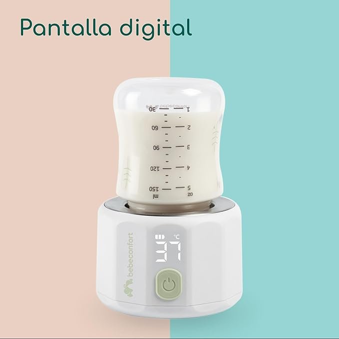 Opiniones Bebeconfort Calientabiberones Portátil Digital: Compacto y eficiente para calentar biberones en cualquier lugar. ¡Conoce más detalles aquí!
