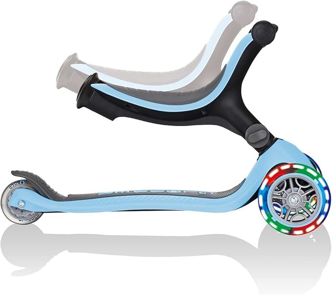 Opiniones Globber Go Up - Patinete plegable de 3 ruedas y ruedas iluminadas, de 15 meses a 7 años. Encuentra en esta reseña todo lo que necesitas saber sobre este patinete plegable perfecto para niños de diversas edades.