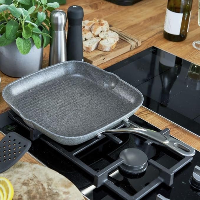Opiniones BALLARINI Salina Sartén Parrilla 28cm - Descubre la mejor sartén parrilla según opiniones - ¡Compra la tuya ahora!