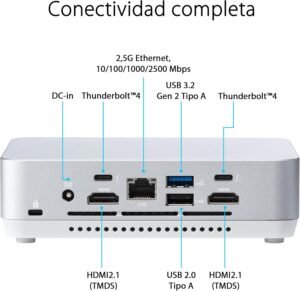 ASUS NUC 14 Pro+ - Ordenador de sobremesa: Opiniones y características actualizadas en 2021